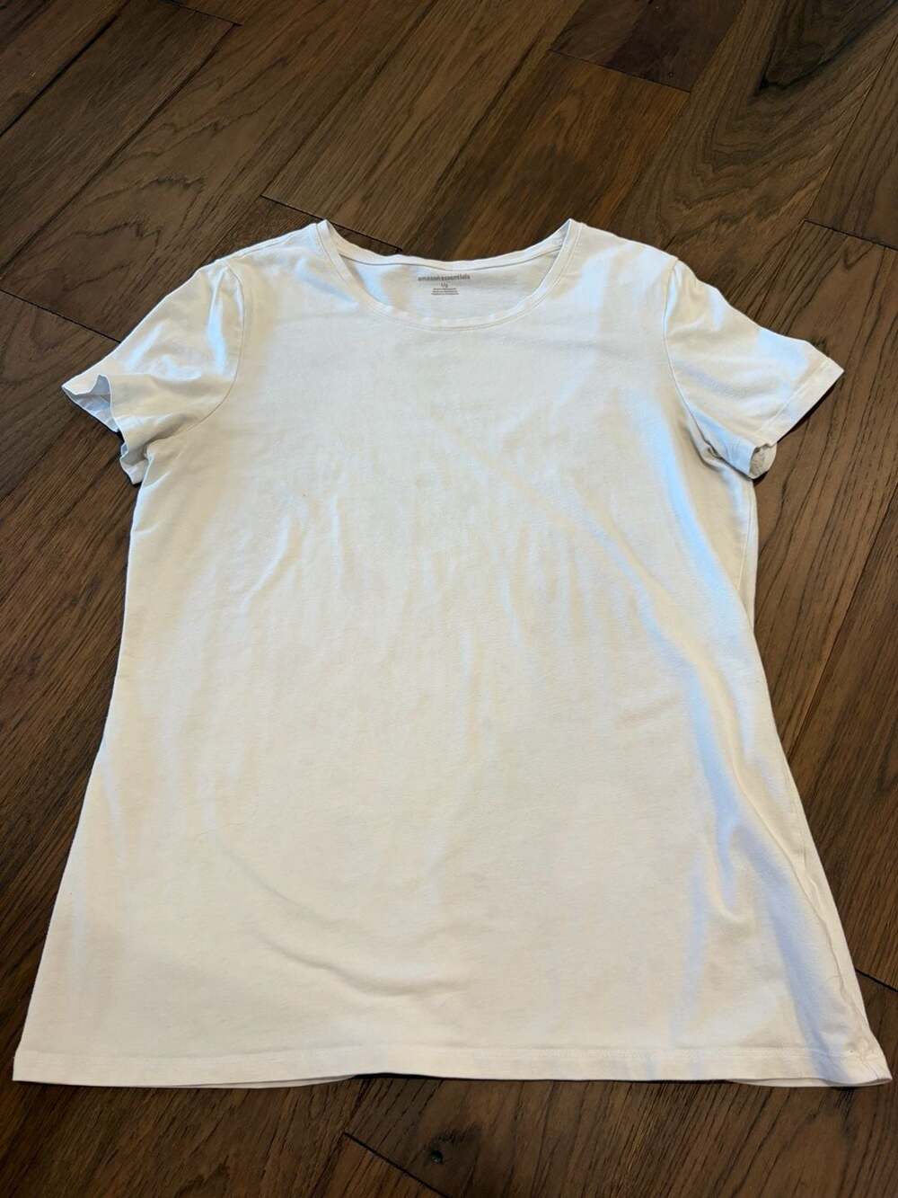 Amazon Essentials Women's Short Sleeve Crewneck T-Shirt White
